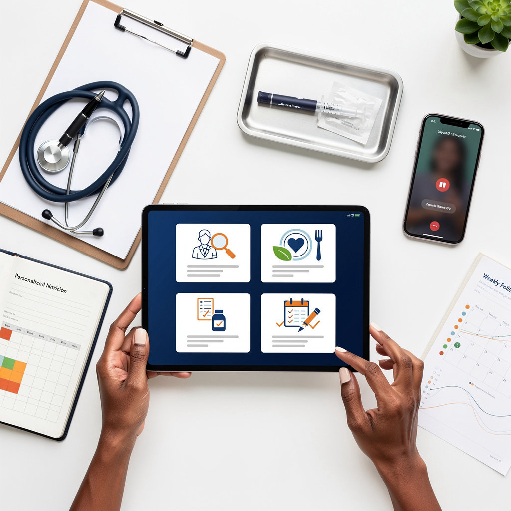 Você Magra em Casa serviços completos de emagrecimento online com supervisão médica, nutrição personalizada e acompanhamento semanal
